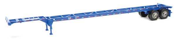 53' Container Chassis (2-Pack) -- Blue