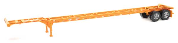 53' Container Chassis (2-Pack) -- Orange