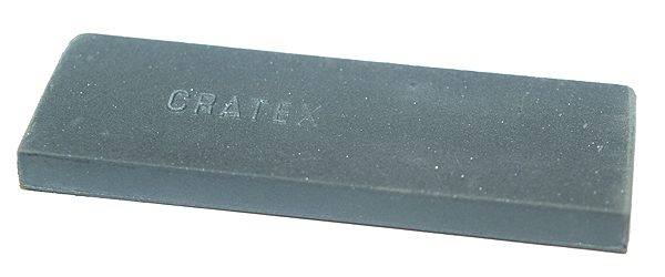 Walthers SceneMaster Cratex Abrasive Block Extra Fine -- 3 x 1 x 1/4" 7.6 x 2.5 x .6cm - 949-522