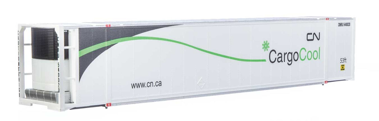 53' Reefer Container - Ready to Run -- Canadian National
