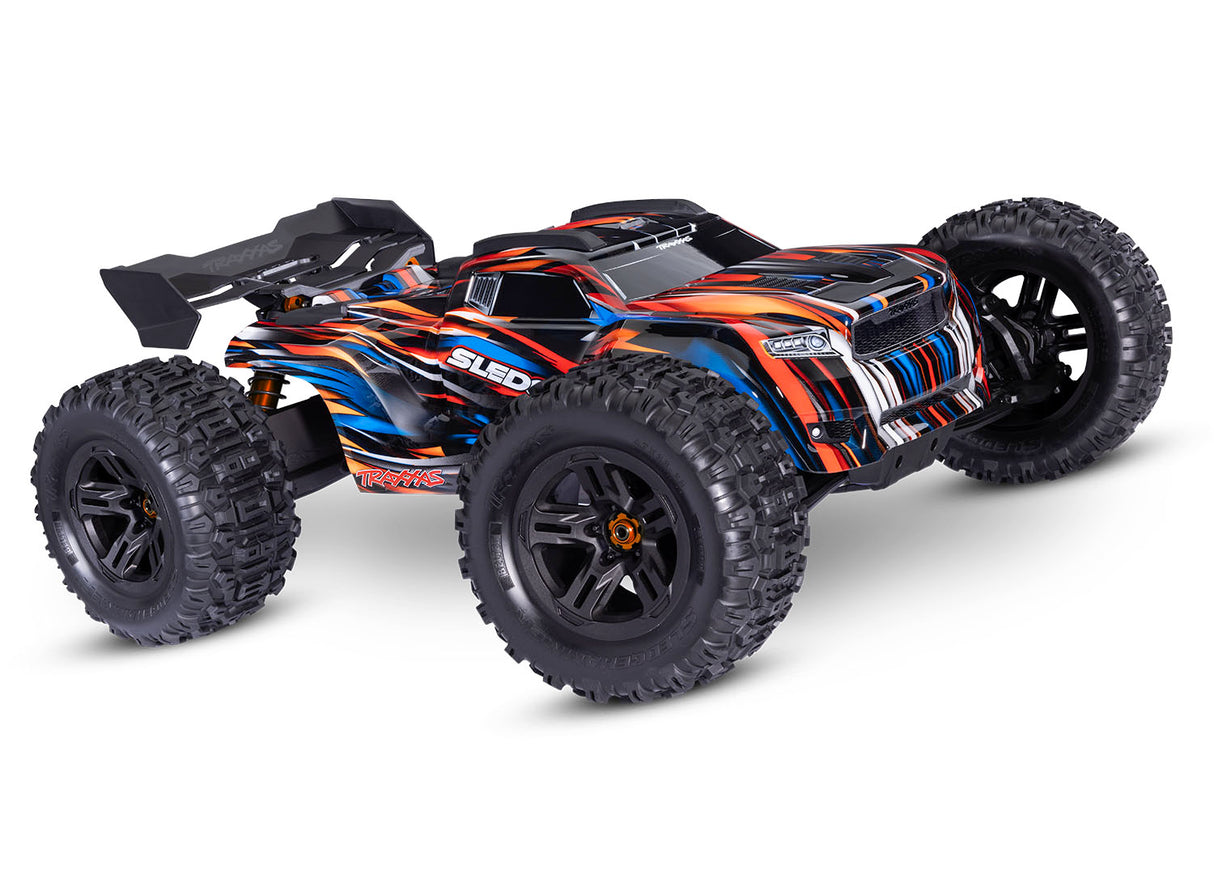 Traxxas 95096-4 Sledge 1/8 scale 4WD brushless monster truck - Orange
