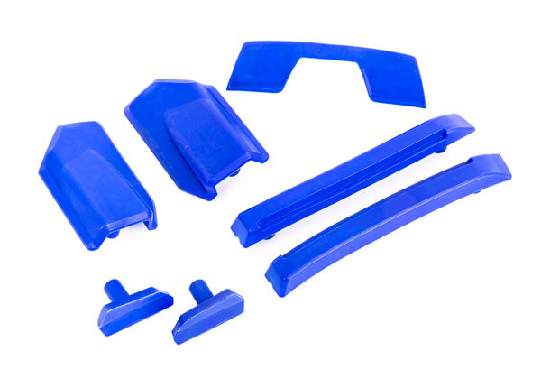 Traxxas 9510X Body reinforcement set, - Blue/ Skid Pads (roof) (fits #9511 Body) - TRA9510X