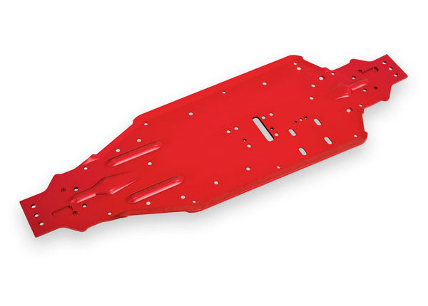 Traxxas 9522R Chassis, Sledge, aluminum (red-anodized) - TRA9522R