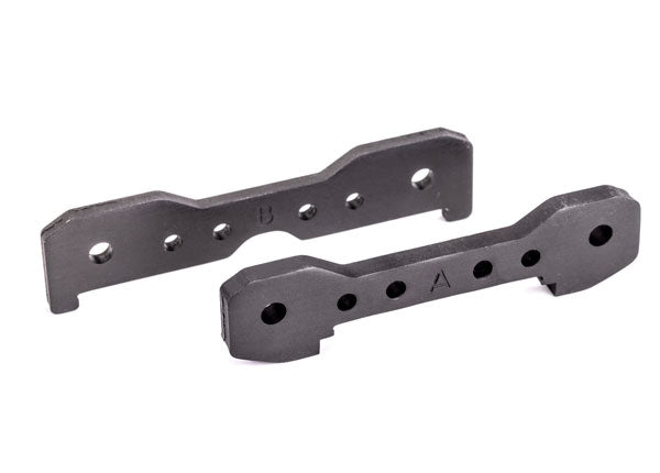 Traxxas 9527A Tie bars, Front, 6061-T6 aluminum (dark titanium-anodized)