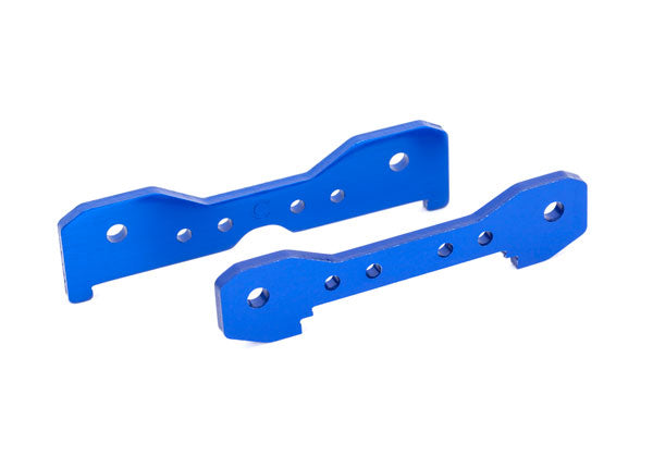 Traxxas 9528 Tie bars, Rear, 6061-T6 aluminum (blue-anodized) - TRA9528