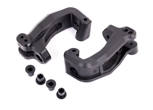 Traxxas 9532 Caster blocks (c-hub), left & right/ kingpin Bushings (4) - TRA9532