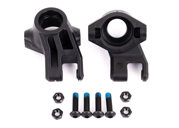 Traxxas 9537 Steering blocks, left & right/ 4x16mm BCS (4)/ M4x0.7 NL (4) - TRA9537