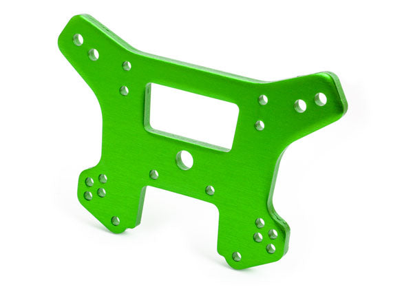 Traxxas 9539G Shock tower, Front, 6061-T6 aluminum (green-anodized) - TRA9539G