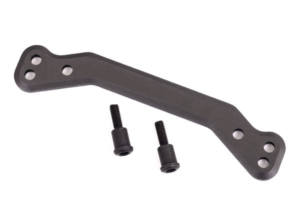 Traxxas 9546A Draglink, Steering, 6061-T6 aluminum (dark titanium-anodized)/ 3x14mm SS (2)