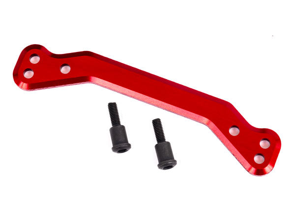 Traxxas 9546R Draglink, Steering, 6061-T6 aluminum (red-anodized)/ 3x14mm SS (2)