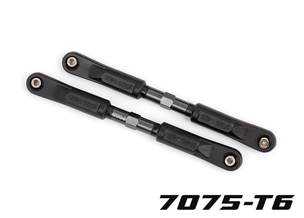Traxxas 9547A Camber links, Front, Sledge (TUBES dark titanium-anodized, 7075-T6 aluminum, stronger than titanium) (117mm) (2)/ rod ends, assembled with steel hollow balls (4)/ aluminum wrench, 8mm (1) - TRA9547A
