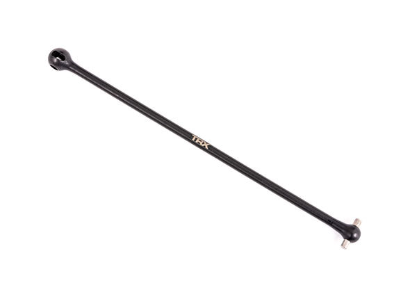 Traxxas 9556X Driveshaft, center, Rear (steel constant-velocity) (shaft only) (1) (for use only with #9655X steel CV driveshafts) - TRA9556X