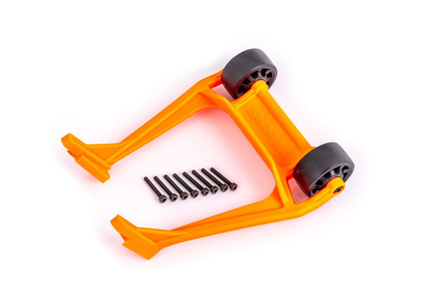 Traxxas 9576T Wheelie bar, orange (assembled)/ 3x20 CS (8) - TRA9576T