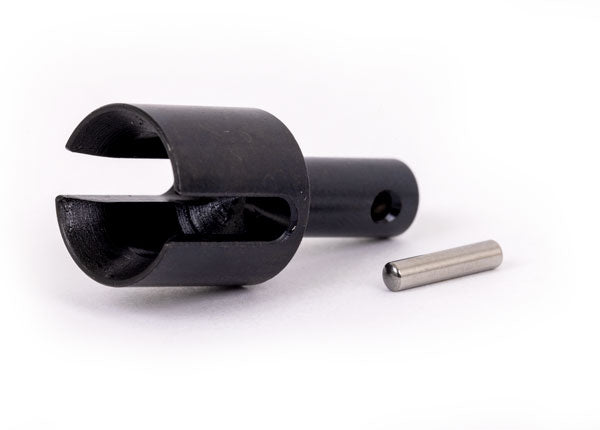 Traxxas 9586 Differential Output cup, center (hardened steel)/ 2.5x12mm pin - TRA9586