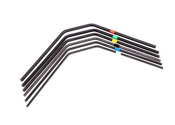 Traxxas 9596 Sway Bar set, Sledge (includes 1 each of all 6 Sway bars) - TRA9596