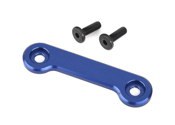 Traxxas 9617 Wing washer, 6061-T6 aluminum (blue-anodized) (1)/ 4x12mm FCS (2)
