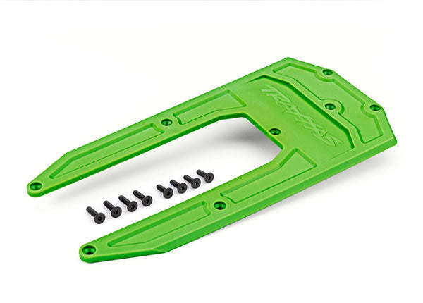 Traxxas 9623G SkidPlate, Chassis, Green (fits Sledge) - TRA9623G
