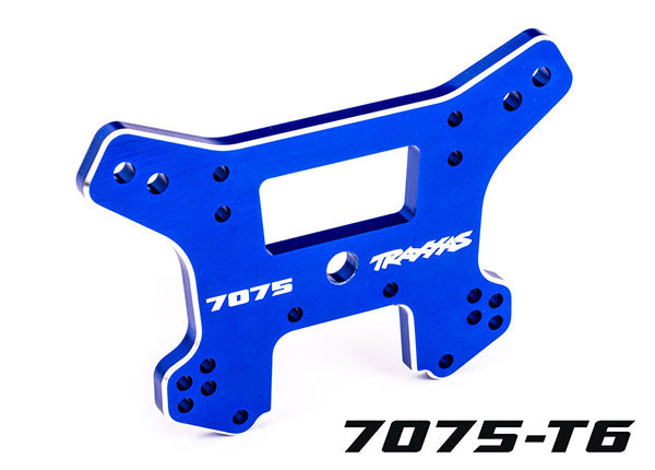 Traxxas 9639 Shock tower, Front, 7075-T6 aluminum (blue-anodized) (fits SledgeÃ)