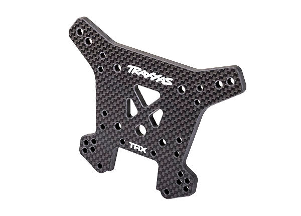 Traxxas 9641 Shock tower, Rear, 5mm (carbon fiber) (fits Sledge)
