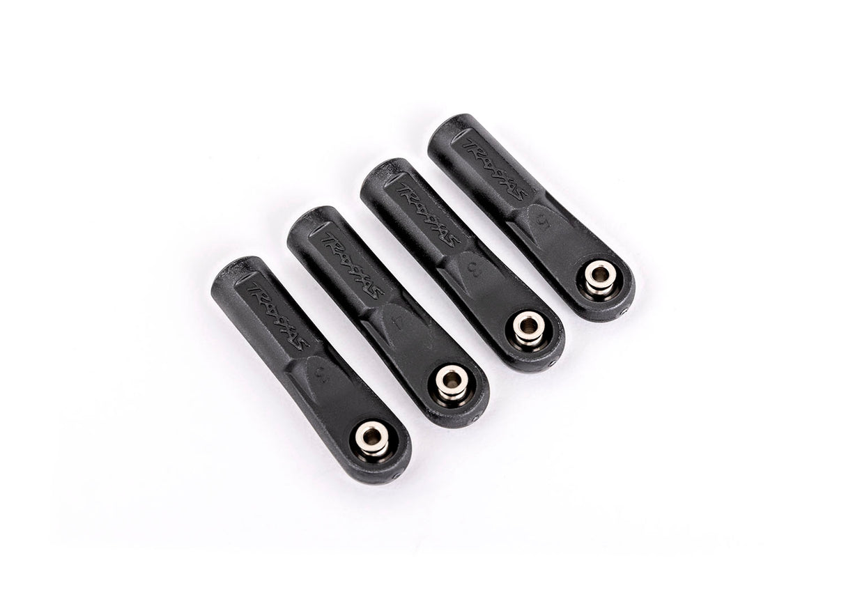 Traxxas 9647 Rod ends, standard (4) (assembled with hollow balls) (fits #9547/9548 series aluminum camber links & #9549 series aluminum toe links)