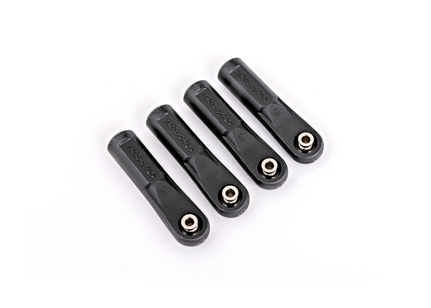 Traxxas 9647 Rod ends, standard (4) (assembled with hollow balls) (fits #9547/9548 series aluminum camber links & #9549 series aluminum toe links)