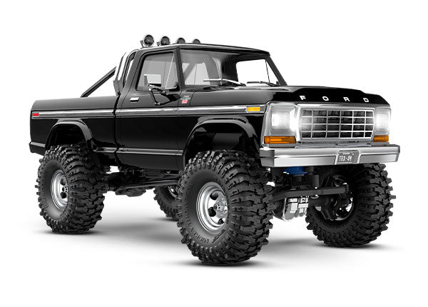 Traxxas 97044-1-Black TRX-4M Scale and Trail Crawler with 1979 Ford F-150 Truck Body: 1/18-Scale 4WD Electric Truck - Black