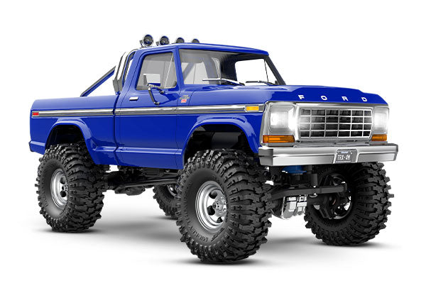 Traxxas 97044-1 TRX-4M Scale and Trail Crawler with 1979 Ford F-150 Truck Body: 1/18-Scale 4WD Electric Truck - Blue