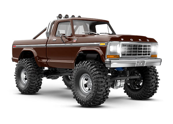 Traxxas 97044-1-BRWN TRX-4M Scale and Trail Crawler with 1979 Ford F-150 Truck Body: 1/18-Scale 4WD Electric Truck - Brown