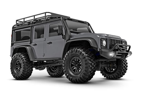 Traxxas 97054-1 TRX-4M Scale and Trail Crawler with Land Rover Defender Body: 1/18-Scale 4WD Electric Truck - TRA97054-1-SILVER