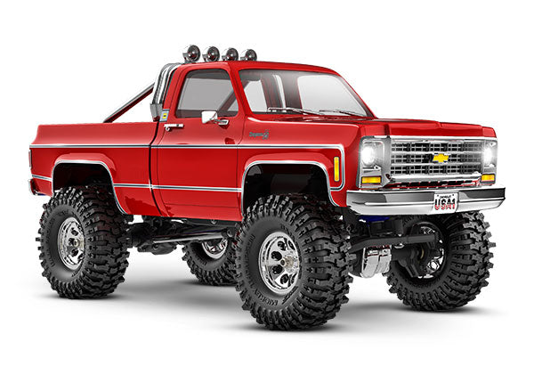 Traxxas 97064-1 TRX-4M Scale and Trail Crawler with 1979 Chevrolet K10 Truck Body: 1/18-Scale 4WD Electric Truck - Red