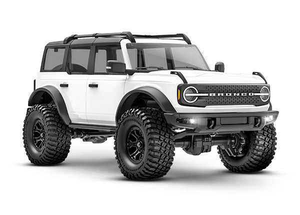 Traxxas 97074-1-WHITE TRX-4M Scale and Trail Crawler with Ford Bronco Body: 1/18-Scale 4WD Electric Truck with TQ 2.4GHz Radio System - TRA97074-1-WHITE
