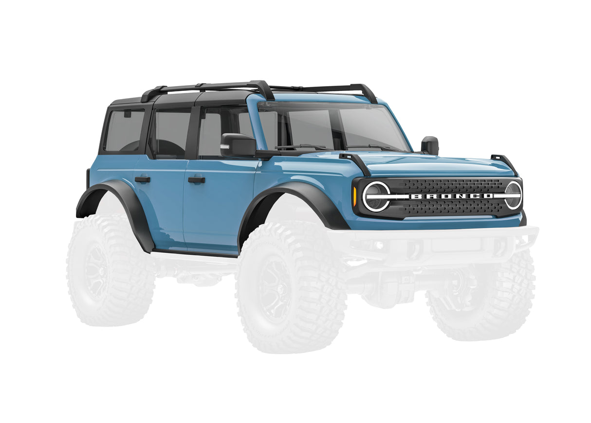 Traxxas 9711-ARE51 Body, Ford Bronco, Complete, Area 51 (includes grille, side mirrors, door handles, fender flares, windshield wipers, spare tire Mount, & clipless Mounting) (requires #9735 Front & Rear bumpers) - TRA9711-ARE51