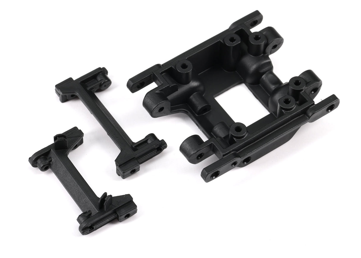 Traxxas 9736 SkidPlate, center/ Bumper Mount, Front/ Bumper Mount, Rear - TRA9736