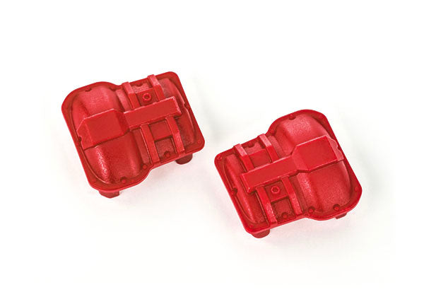 Traxxas 9738-RED Axle cover, Front or Rear (red) (2) - TRA9738-RED