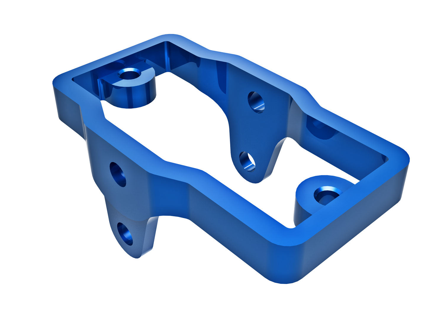 Traxxas 9739-BLUE Servo Mount, 6061-T6 aluminum (blue-anodized) - TRA9739-BLUE