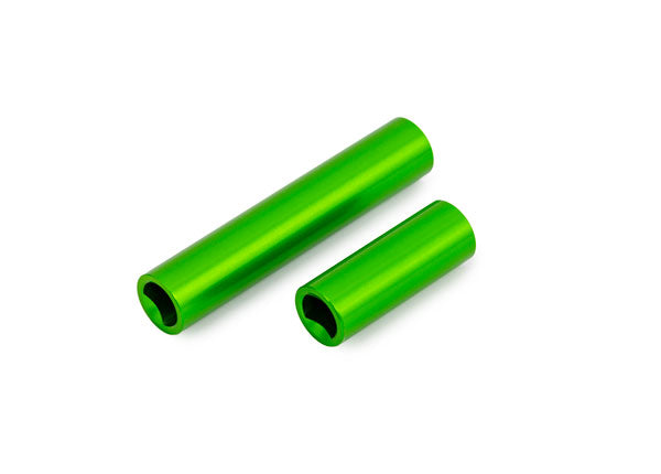 Traxxas 9752-GRN Driveshafts, center, female, 6061-T6 aluminum (green-anodized) (Front & Rear) (for use with #9751 metal center driveshafts) - TRA9752-GRN