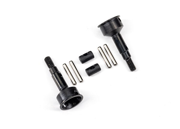 Traxxas 9753 Stub axle, Front (2)/ cross pins (2)/ drive pins (4) - TRA9753