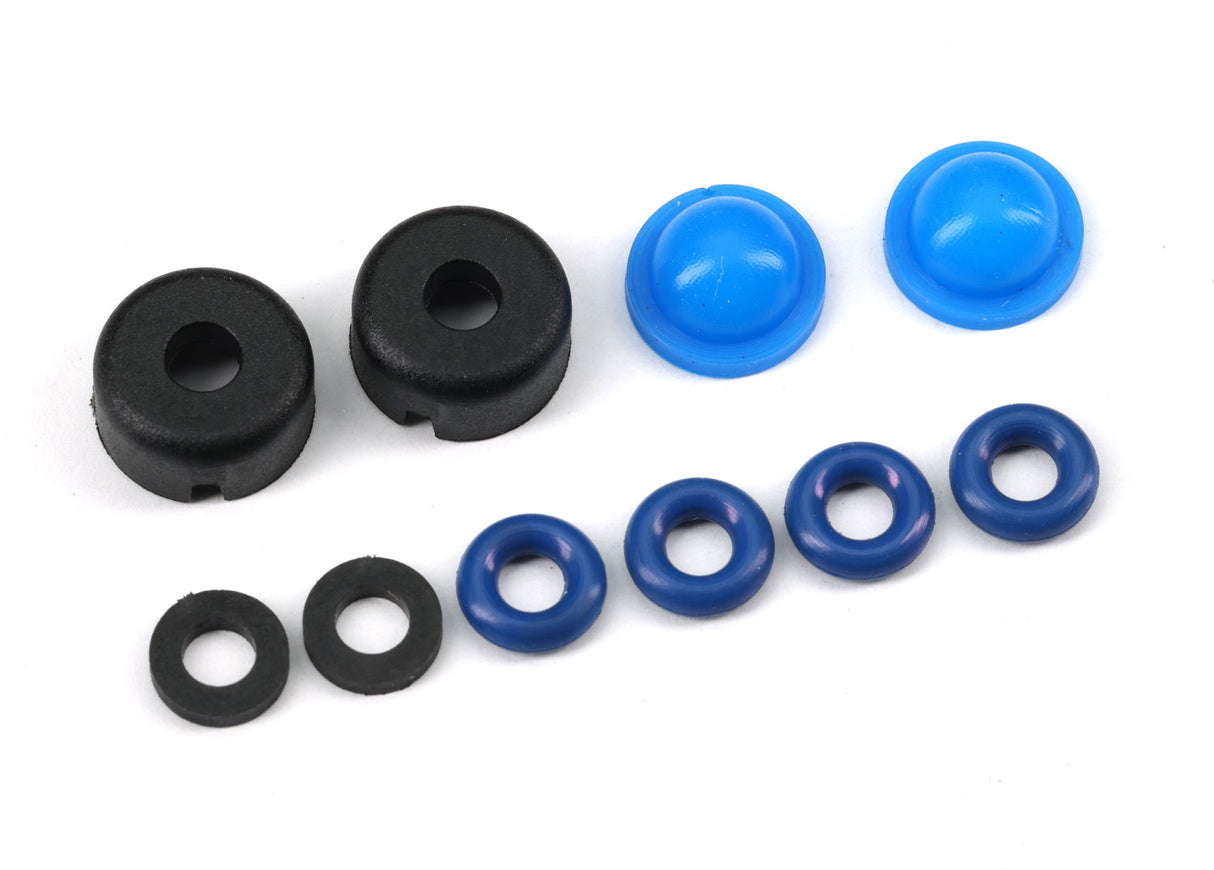 Traxxas 9762 Rebuild kit, GTM shock (O-Rings, spacers, bladders, bottom caps) (renews 2 shocks) - TRA9762