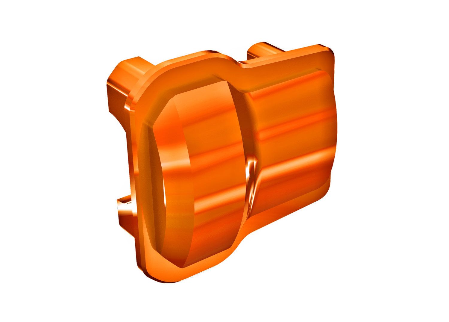 Traxxas 9787-ORNG Axle cover, 6061-T6 aluminum (orange-anodized) (2)/ 1.6x12mm BCS (with threadlock) (8) - TRA9787-ORNG