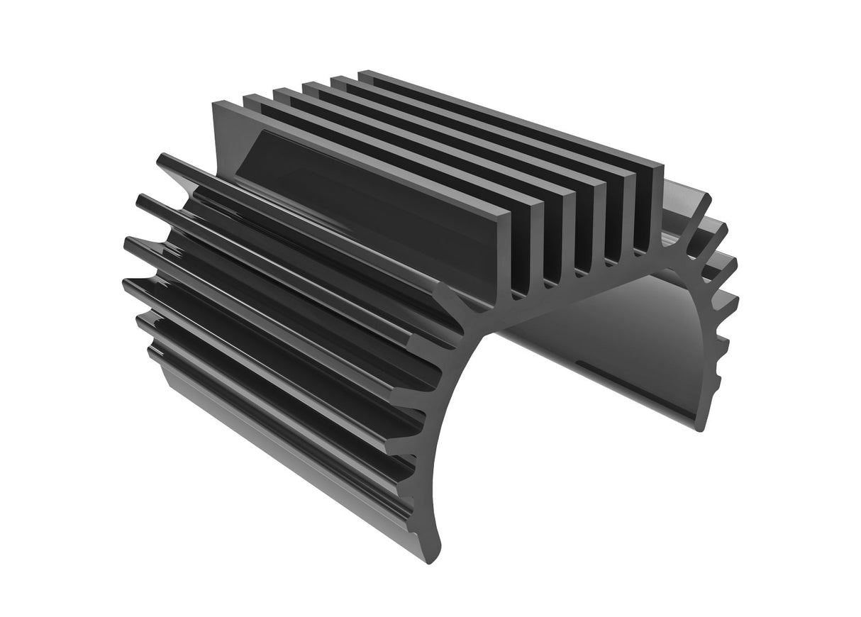 Traxxas 9793-GRAY Heat sink, Titan 87T Motor (6061-T6 aluminum, dark titanium-anodized) - TRA9793-GRAY