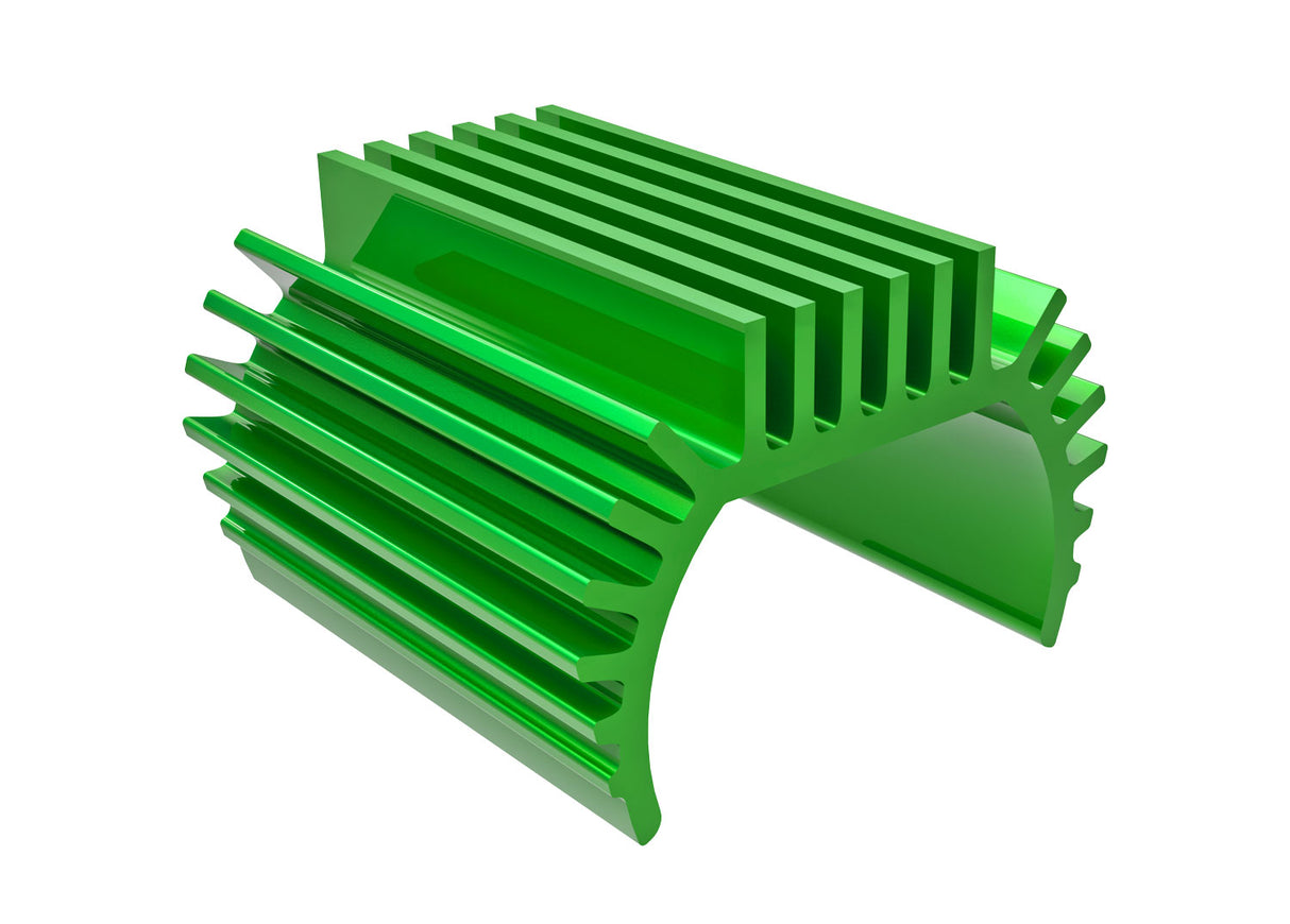 Traxxas 9793-GRN Heat sink, Titan 87T Motor (6061-T6 aluminum, green-anodized) - TRA9793-GRN