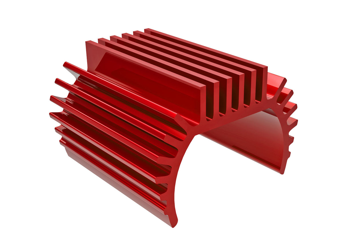 Traxxas 9793-RED Heat sink, Titan 87T Motor (6061-T6 aluminum, - Red-anodized) - TRA9793-RED