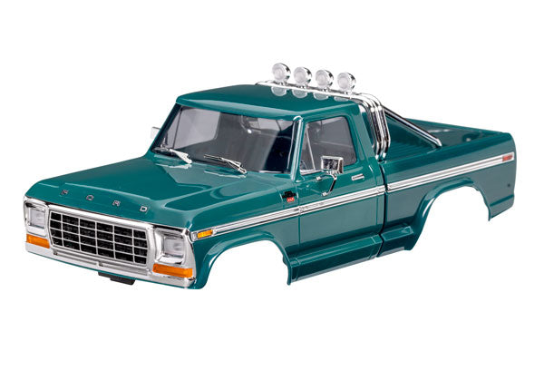 Traxxas 9812-GRN Body, Ford F-150 Truck (1979), Complete, Green - TRA9812-GRN