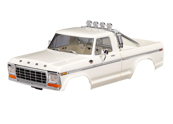 Traxxas 9812-WHT Body, Ford F-150 Truck (1979), Complete, White - TRA9812-WHT