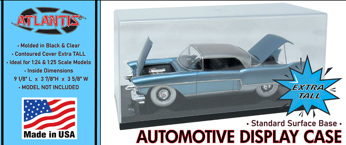 Atlantis Models Auto Display Case 1/24/125 Tall Standard Base - AAN1013