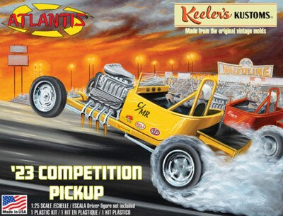 Atlantis Models Kellers Kustom's Competition T Roadster Pickup Plastic Model Kit - AAN13104