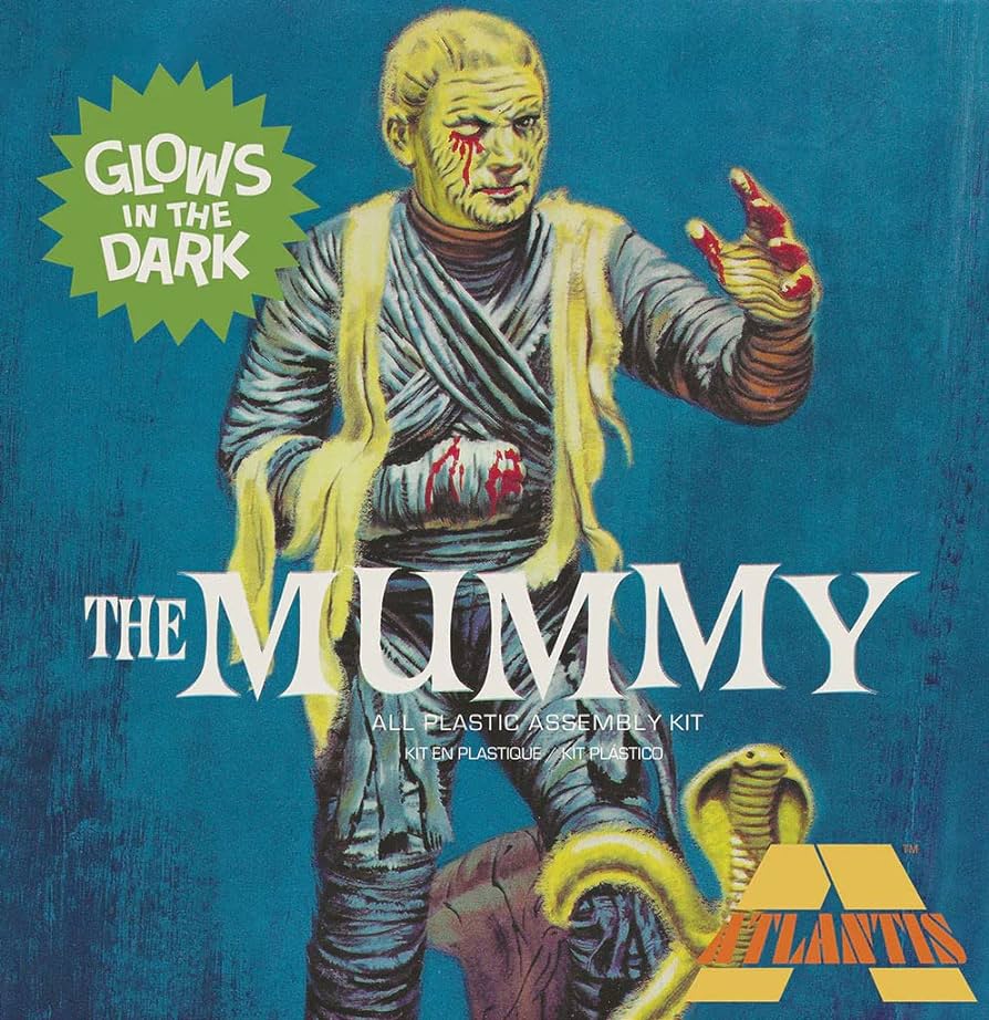 Atlantis Toy & Hobby Lon Chaney Jr. The Mummy Glow Limited Edition - AANA452