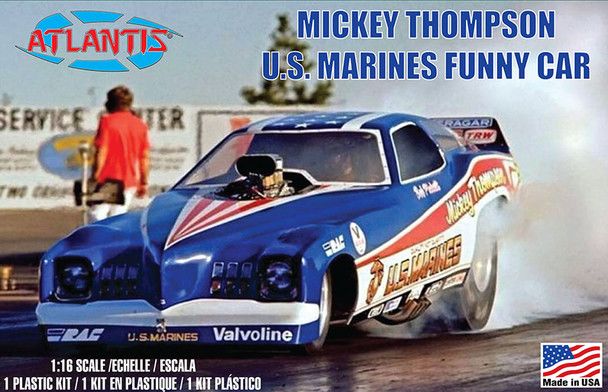 Atlantis Toy & Hobby Mickey Thompson Marines Funny Car 1/16 - AANH1499