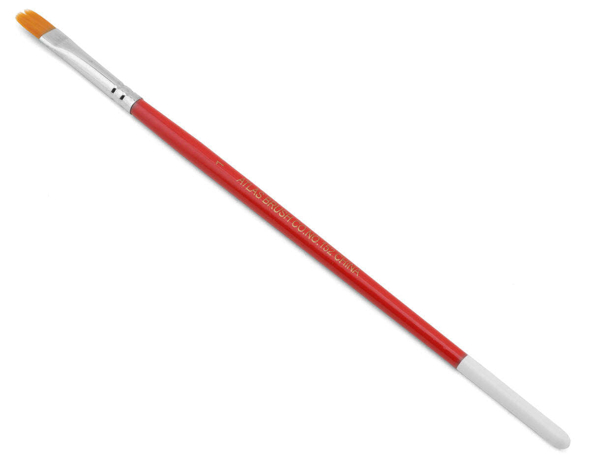 Atlas Brush Company TAKLON DETAIL BRUSH FLAT #1 - ABC1521