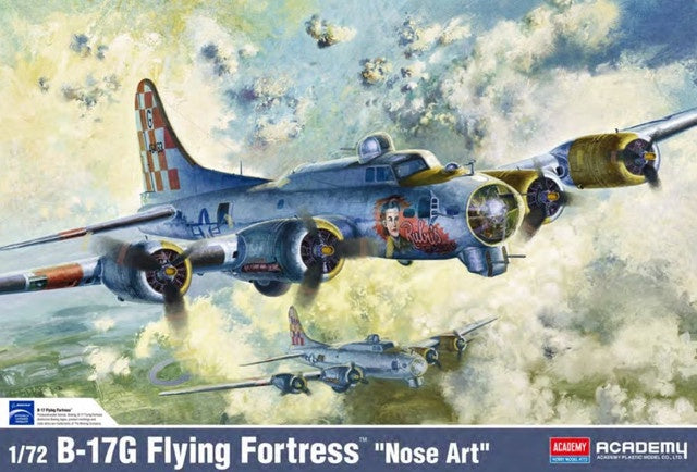 Academy B-17G Flying Fortress Bomber Special Nose Art Edition 1/72